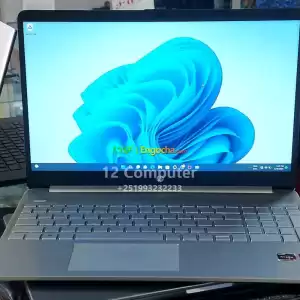 Brand New  Hp Notebook 15AMD RADEOM GRAPICS Ryzen 5 5500 USeries 11th Generation its ultr in Ethiopia